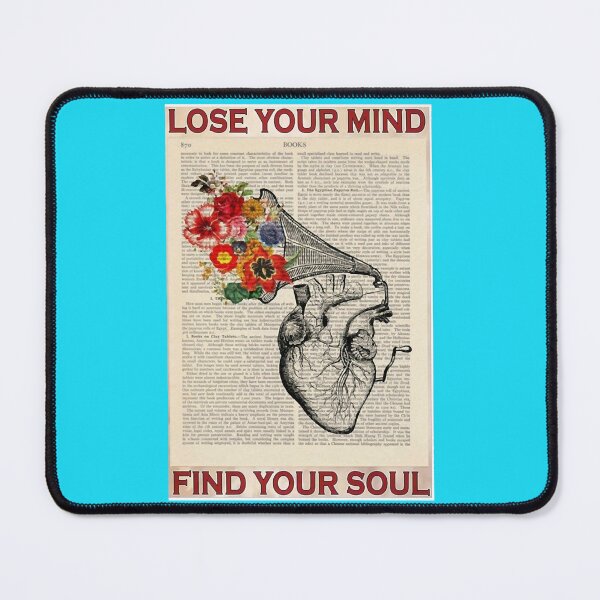 Item preview, Vintage Lose Your Mind Find Your Soul Poster Long designed and sold by MgPrint.