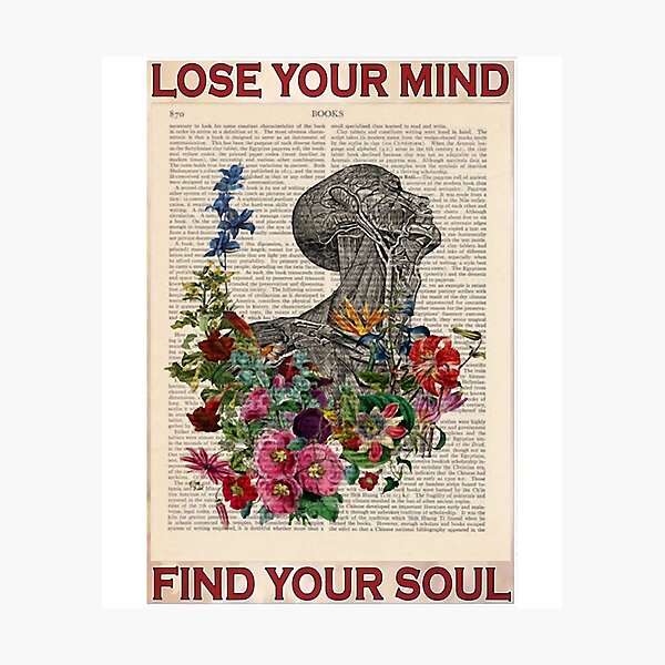 Lose Your Mind Beautiful Woman Decor Aesthetic Poster | Poster