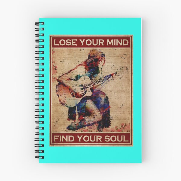 Item preview, Vintage Guitar Player Lose Your Mind Find Your Soul designed and sold by MgPrint.