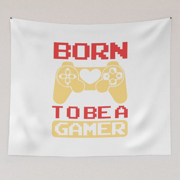 Item preview, BORN TO BE A GAMER designed and sold by SticerOcean.
