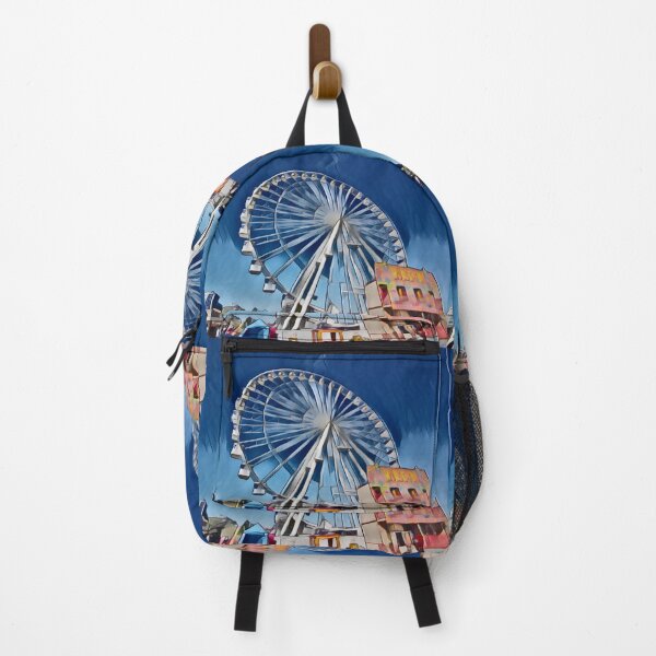 Item preview, Ferris Wheel In Retro Pop designed and sold by Fearless-Fox.