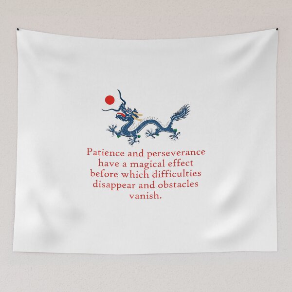 Item preview, Patience And Perseverance - Perseverance Quote designed and sold by CrankyOldDude.