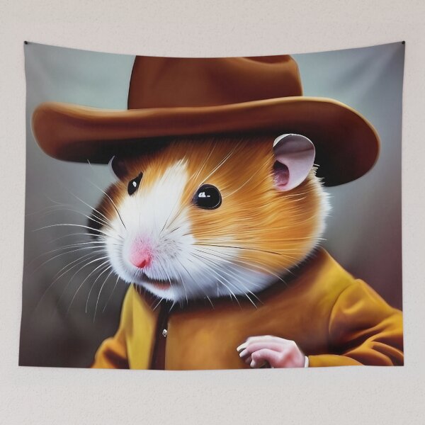 Item preview, Cowboy Hamster designed and sold by Steeshirts.