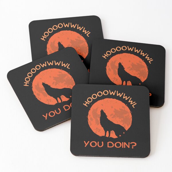 Item preview, Hoooowwwl You Doin? Joke Design! designed and sold by SimpliText.