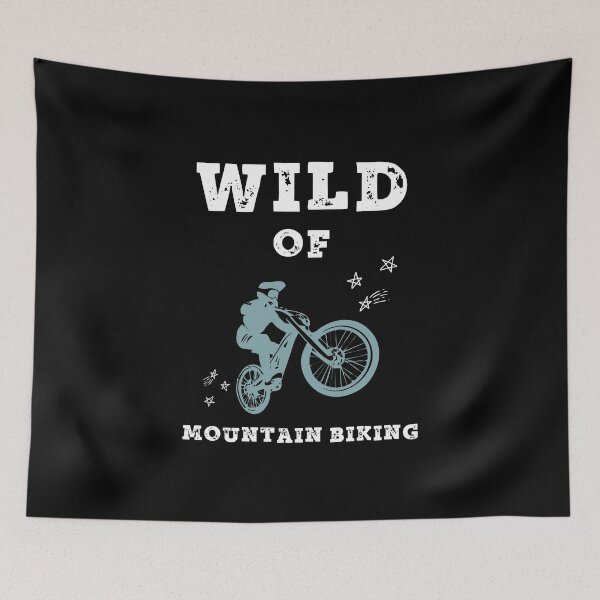 Item preview, Wild of Mountain Biking designed and sold by SlimAwayhaha.