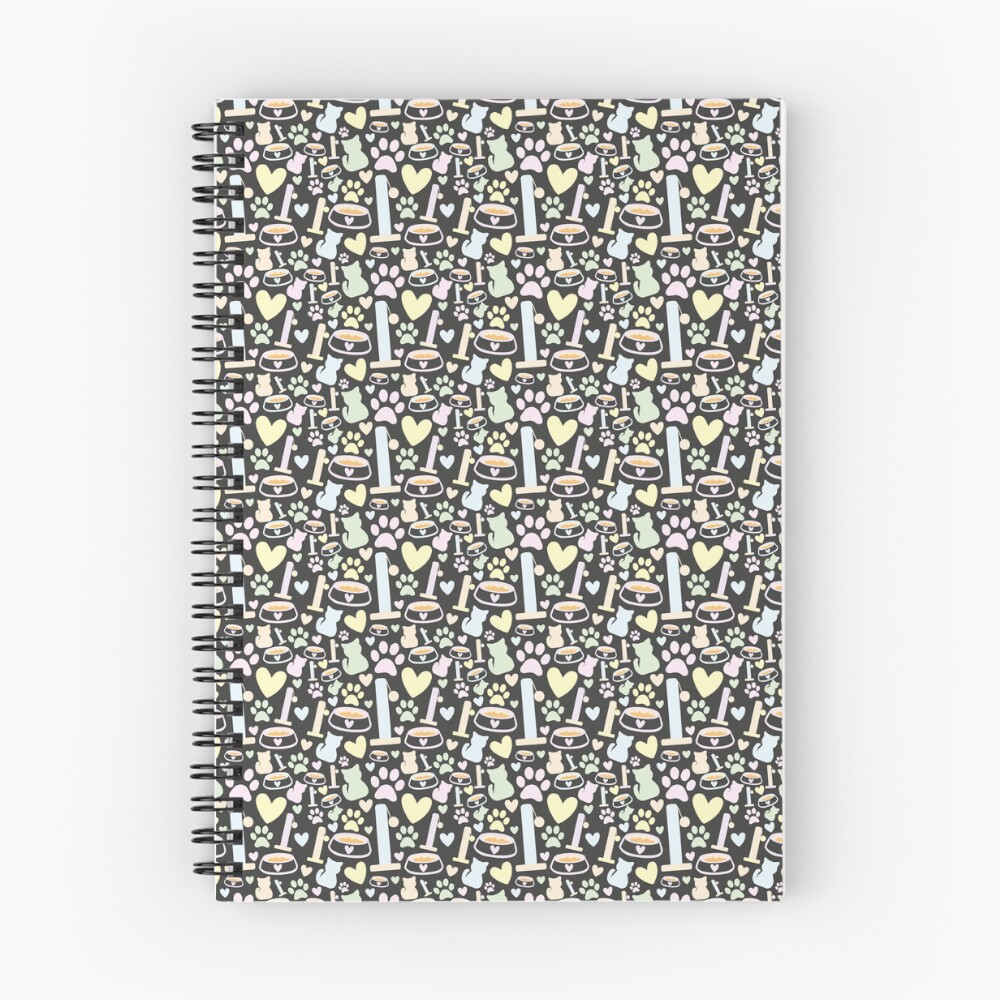 Item preview, Spiral Notebook designed and sold by Calico-Creative.
