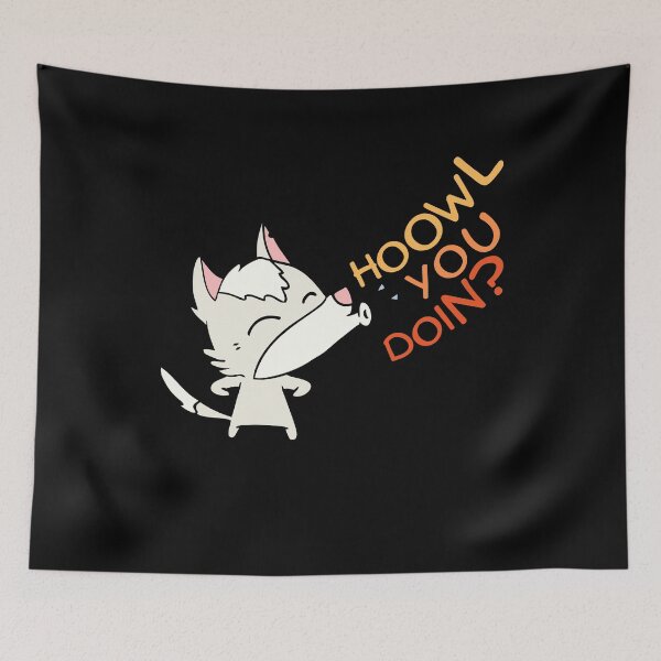 Item preview, Hoowl You Doin? Joke Design! designed and sold by SimpliText.