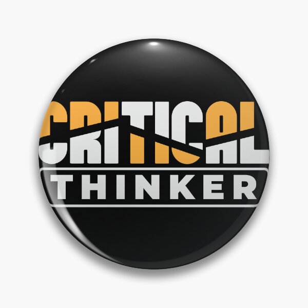 Item preview, Critical Thinker | Think For Yourself designed and sold by CatsCrew.
