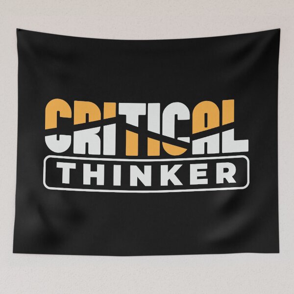 Item preview, Critical Thinker | Think For Yourself designed and sold by CatsCrew.