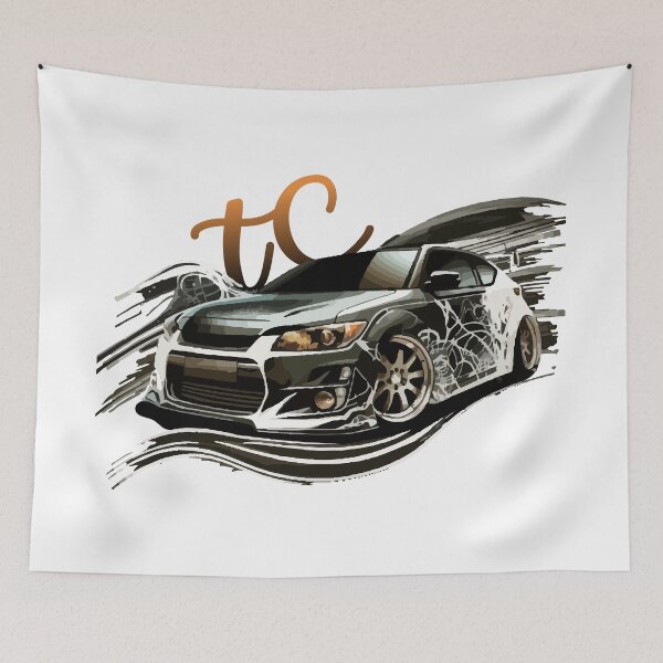 Item preview, Scion tC Black and Orange designed and sold by Scionique Shop.