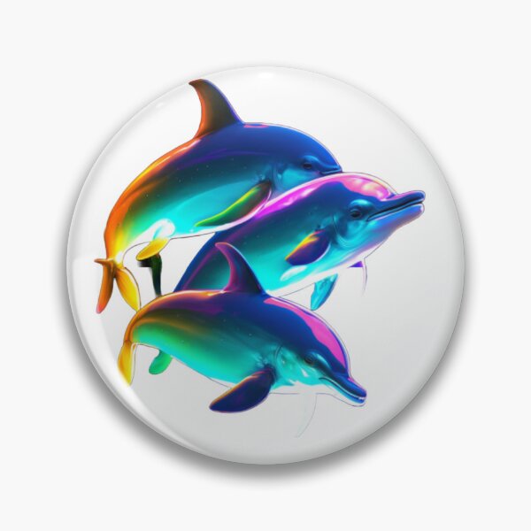 Item preview, Wonderful and Beautiful Dolphins designed and sold by GloriousArtSKD.