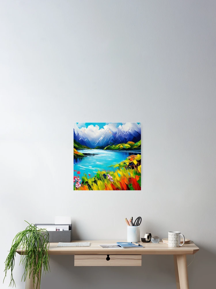 Thumbnail 2 of 3, Poster, Sun Rays designed and sold by HOMEDESIGNPRINT.