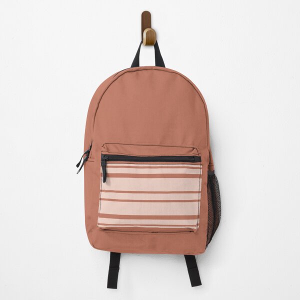 Item preview, Simple horizontal stripes design - terracotta designed and sold by BattaAnastasia.