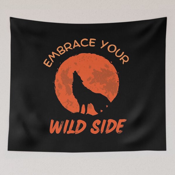Item preview, Embrace Your Wild Side Wolf Design! designed and sold by SimpliText.