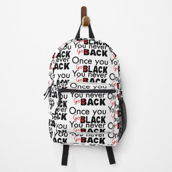 Item preview, Once You Go Black; designed and sold by StickerApe.