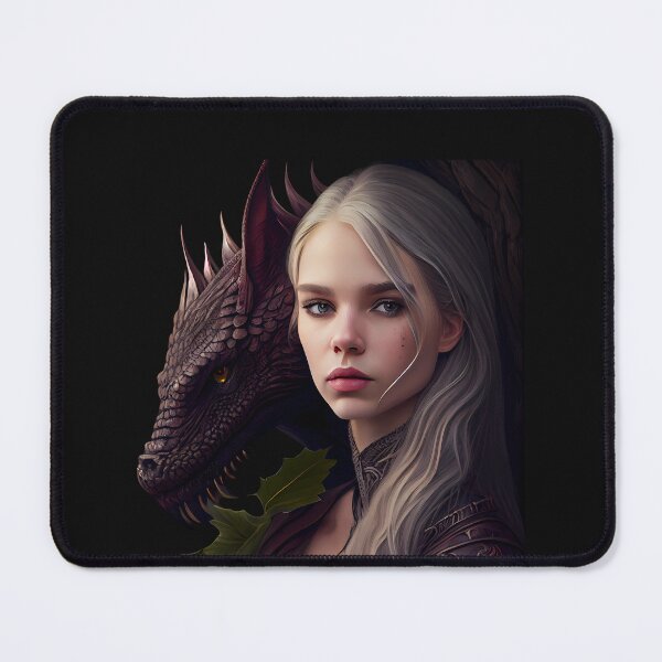 Item preview, Warrior Princess with Dragon: Lyra designed and sold by MTJ-Mushrooms.