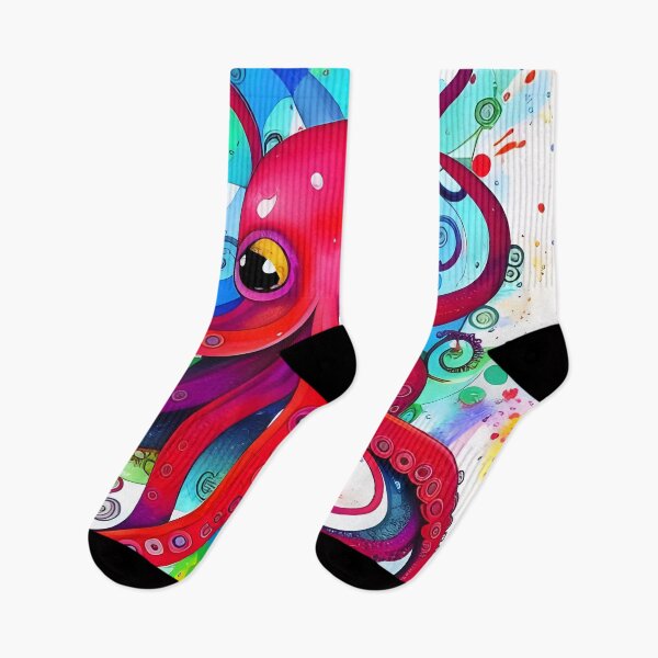 Item preview, Octopus, colorful, adorable and beautiful designed and sold by REALDesign-Shop.