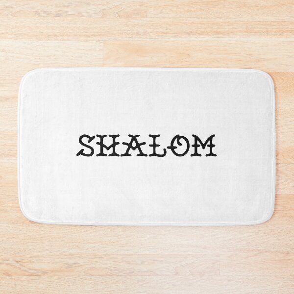 Item preview, Shalom Tattoo Typography designed and sold by MorahFish.