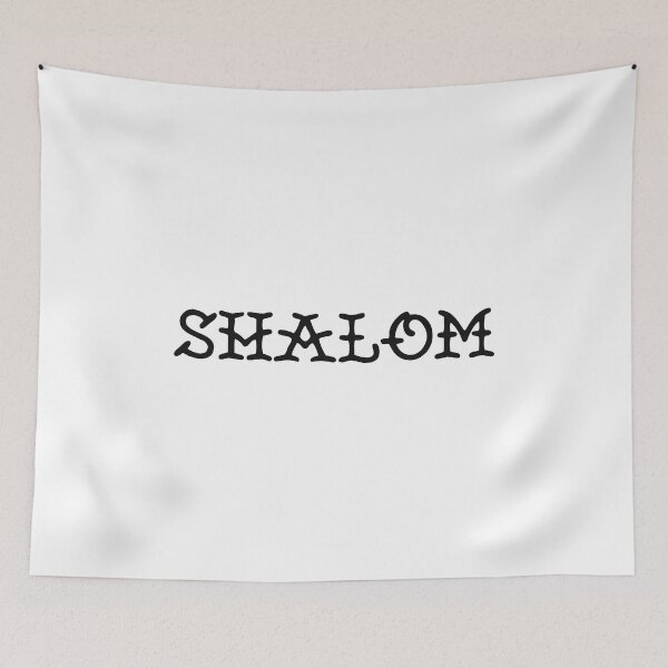 Item preview, Shalom Tattoo Typography designed and sold by MorahFish.