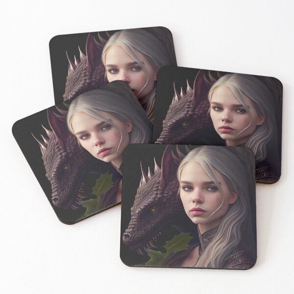 Item preview, Warrior Princess with Dragon: Lyra designed and sold by MTJ-Mushrooms.