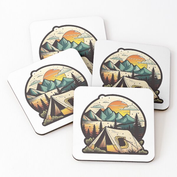 Item preview, Camping in the Mountains designed and sold by Kit-Tees.