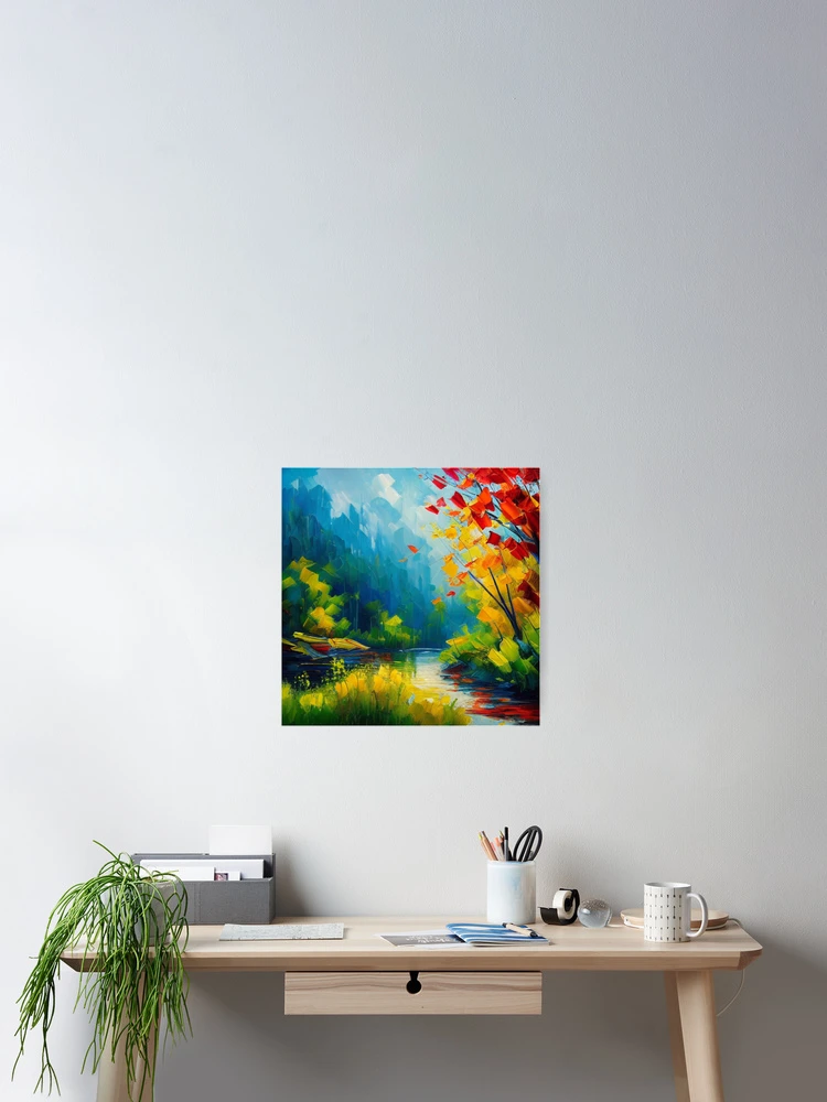 Thumbnail 2 of 3, Poster, Sun Rays designed and sold by HOMEDESIGNPRINT.