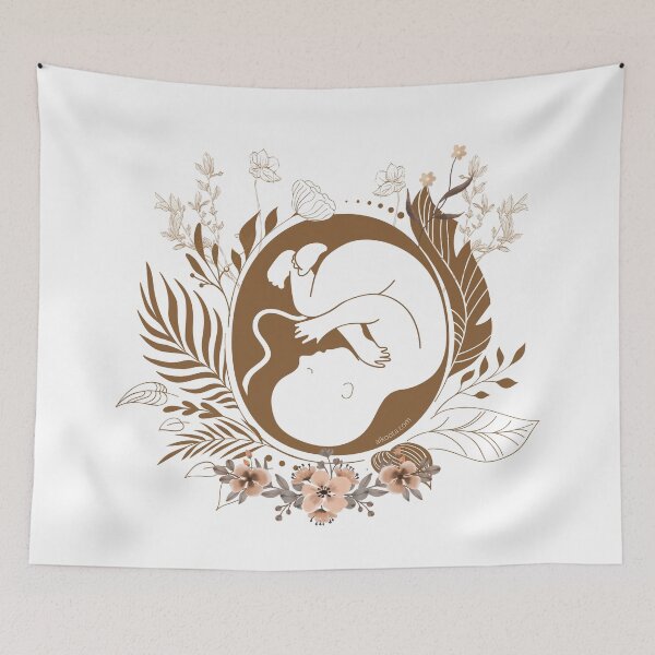 Item preview, Flowering Baby in the Womb of Love designed and sold by Aiko  Ota.