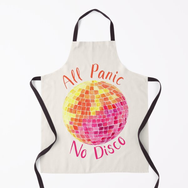 Item preview, All Panic No Disco Ball - Orange & Magenta designed and sold by Rebecca-Memmott.