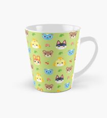 Animal Crossing Pattern - Green Tall Mug