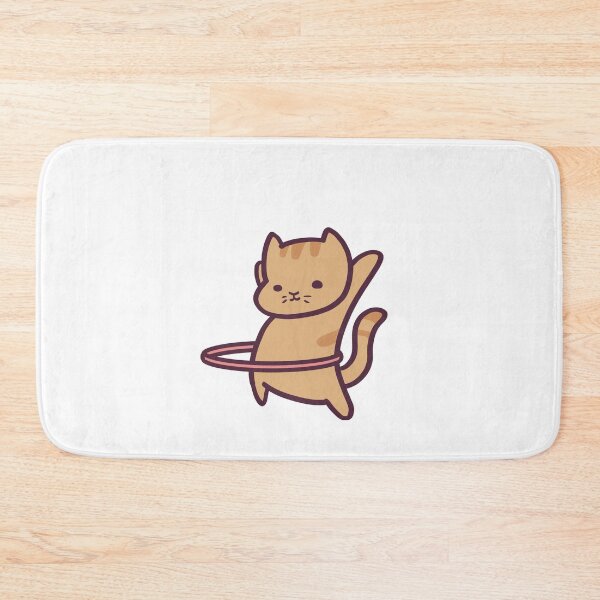 Item preview, Cute Hula Hoop Kitten designed and sold by ThumboArtBumbo.