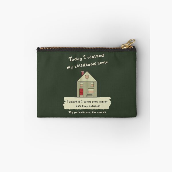 Item preview, Today I visited my childhood home ... designed and sold by SolidEarthArt.