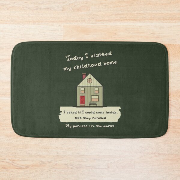 Item preview, Today I visited my childhood home ... designed and sold by SolidEarthArt.