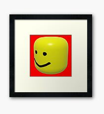 Bighead Framed Print