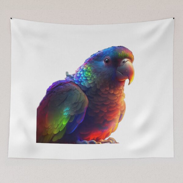 Item preview, Colourful and Beautiful parrot designed and sold by GloriousArtSKD.