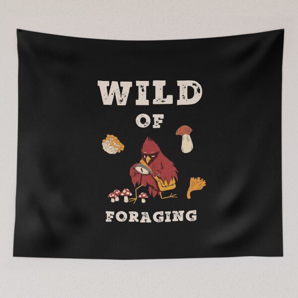 Item preview, Wild of Foraging(mushroom) designed and sold by SlimAwayhaha.