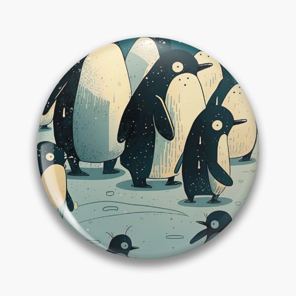 Item preview, penguins on the banquise designed and sold by artyficial-.