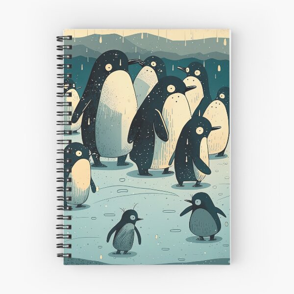 Item preview, penguins on the banquise designed and sold by artyficial-.