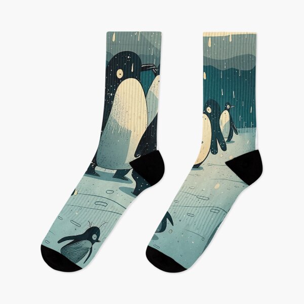 Item preview, penguins on the banquise designed and sold by artyficial-.