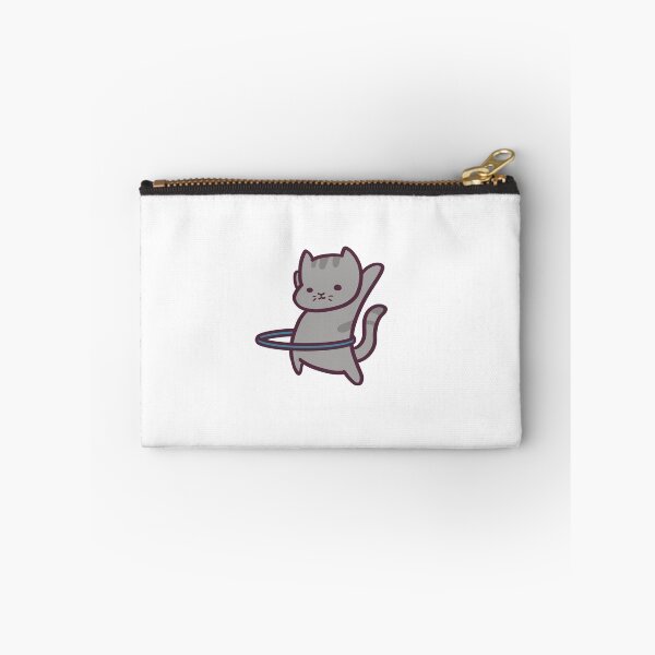 Item preview, Cute Hula Hooping Cat designed and sold by ThumboArtBumbo.