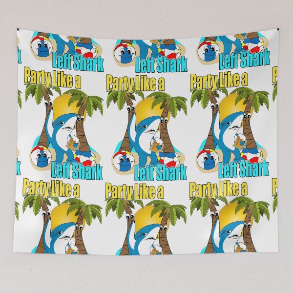 Item preview, Party Like a Left Shark  designed and sold by Amznfx.