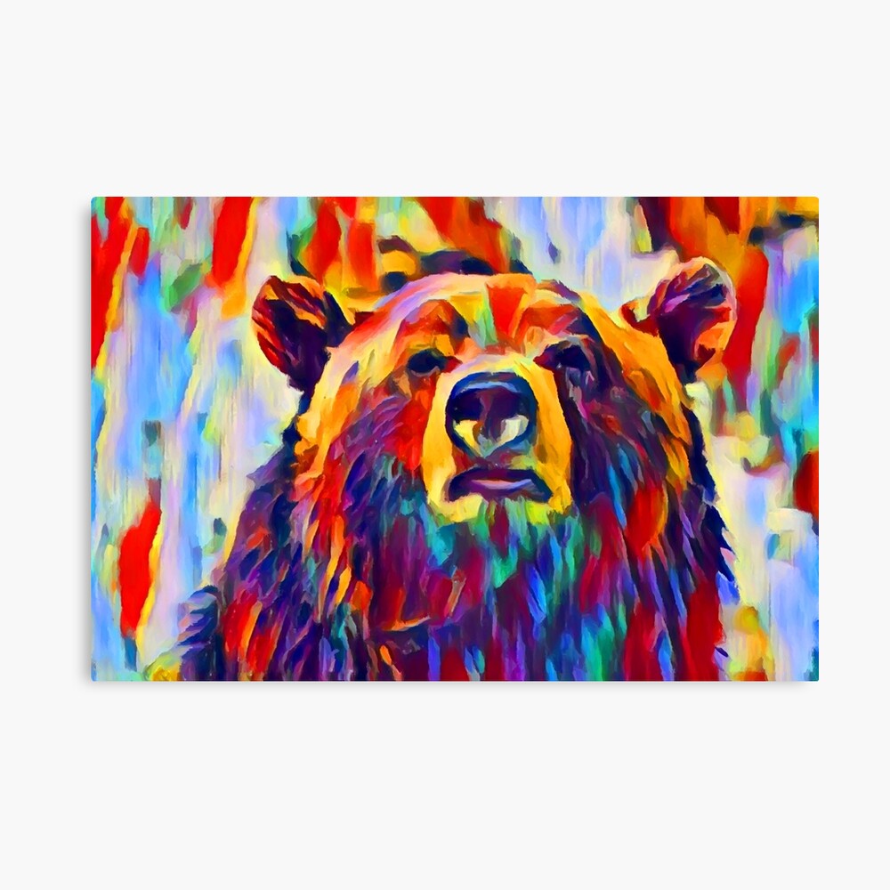 Bear Canvas Print