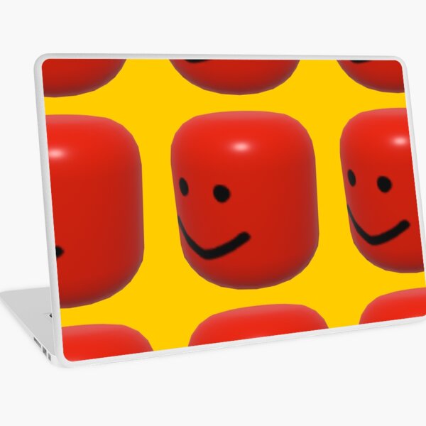 Roblox Hat Laptop Skins Redbubble - roblox buying the bigger head