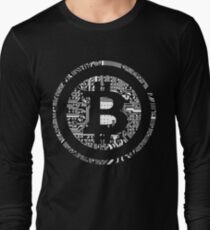 Promote Financial Freedom Bitcoin Cryptocurrency T-Shirt Long Sleeve T-Shirt