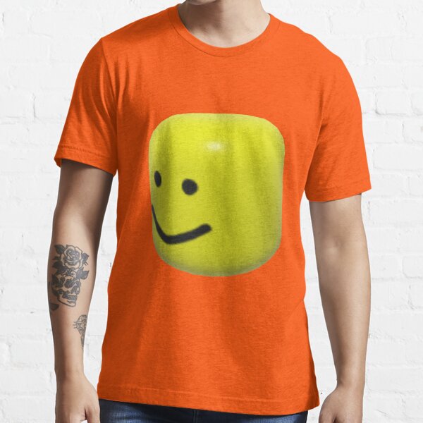 Roblox Halloween Noob Face Costume Smiley Positive Gift T Shirt By Smoothnoob Redbubble - roblox halloween noob face costume roblox crewneck sweatshirt teepublic