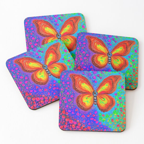 Item preview, Happy butterfly and flowers designed and sold by Natalia-Vlad.
