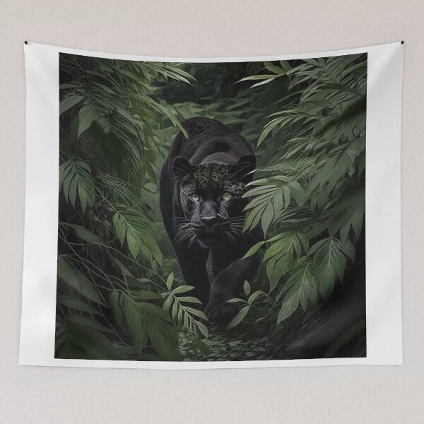 Item preview, Scary panther sneaking up designed and sold by artyficial-.