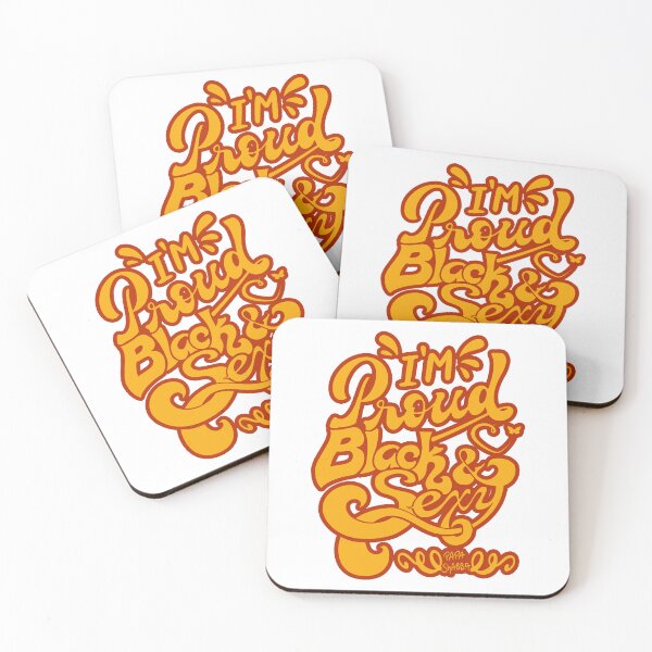 Item preview, Proud Black and Sexy; designed and sold by StickerApe.