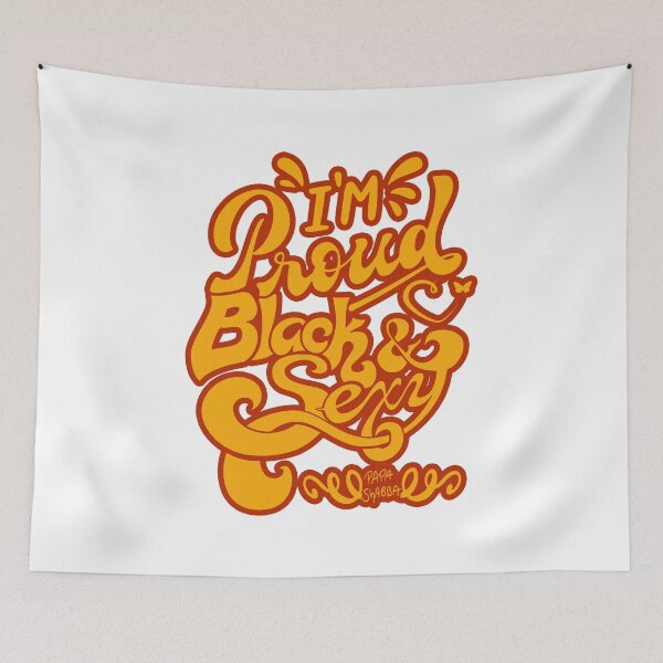 Item preview, Proud Black and Sexy; designed and sold by StickerApe.