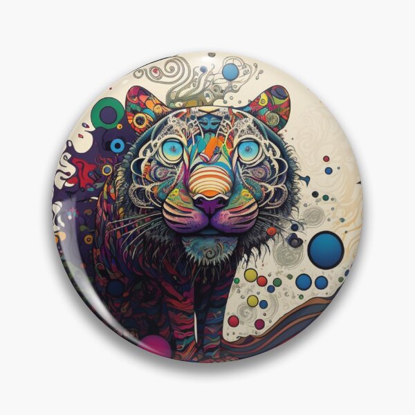 Item preview, Trippy Cat designed and sold by PsychedelicHQ.