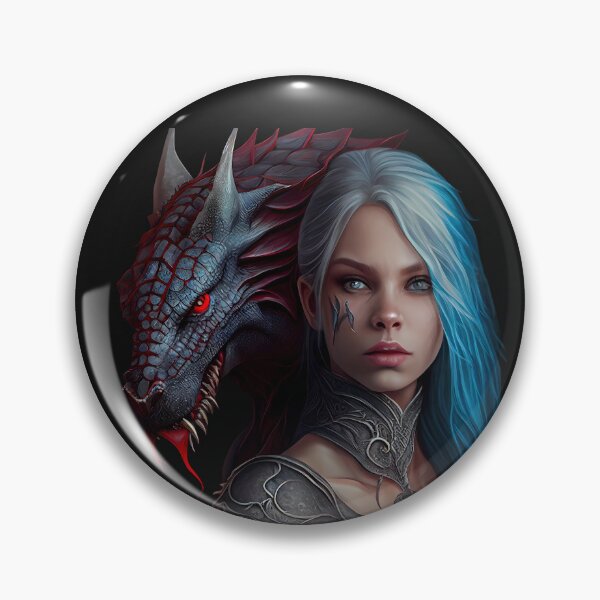 Item preview, Warrior Princess with Dragon: Amara designed and sold by MTJ-Mushrooms.
